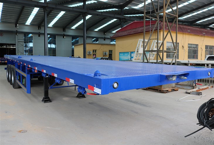 3 Axles 40ft Flatbed Trailer