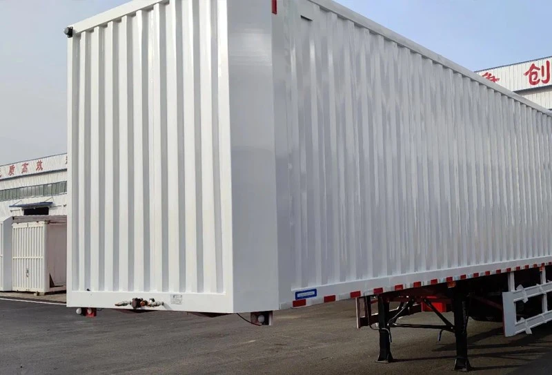 Cargo Box Semi Trailer