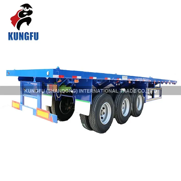 productcate-1-1 3 Axle Flatbed Semi Trailer